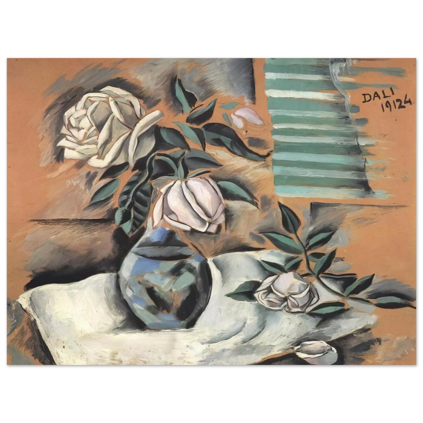 Salvador Dali - BOUQUET L IMPORTANT C EST LA ROSE  75x100 cm / 30x40inches Fine Art Poster