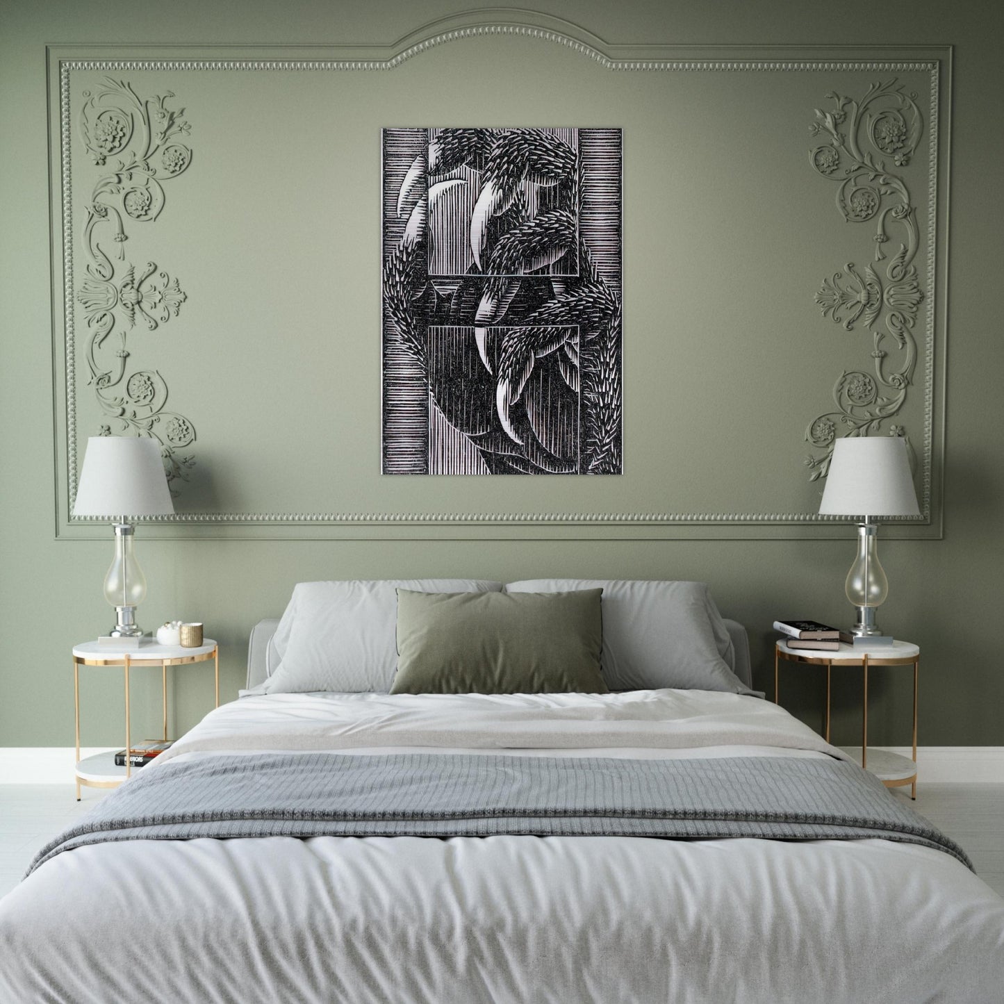 ESCHER (13) - MC Escher Brushed Aluminum Print - 70x100 cm / 28x40 inches | MC Escher Aluminum Print | MC Escher Prints