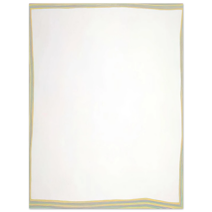 Gene Davis - Meandering - 1979  75x100 cm / 30x40inches Fine Art Poster