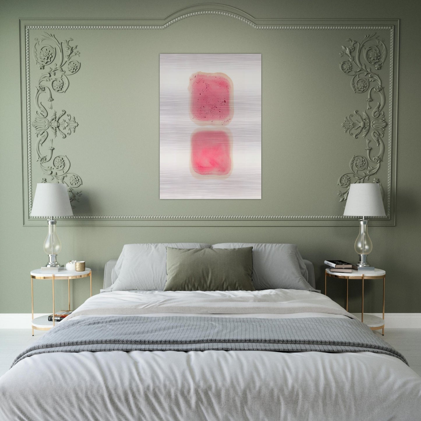 UNTITLED 1964 1 - Gotthard Graubner Brushed Aluminum Print - 70x100 cm / 28x40 inches | Gotthard Graubner Aluminum Print | Gotthard Graubner Prints