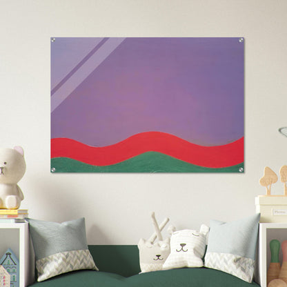 Out - Al Held Acrylic Print - 70x100 cm / 28x40″ inches