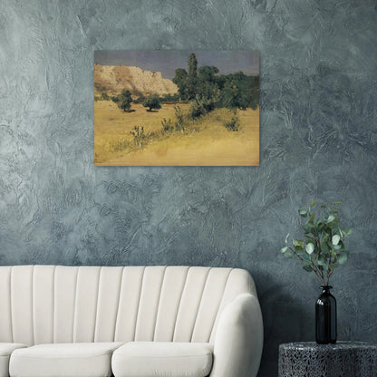 Crimea. Yayla - Arkhyp Kuindzhi Brushed Aluminum Print - 70x100 cm / 28x40 inches | Arkhyp Kuindzhi Aluminum Print | Arkhyp Kuindzhi Prints