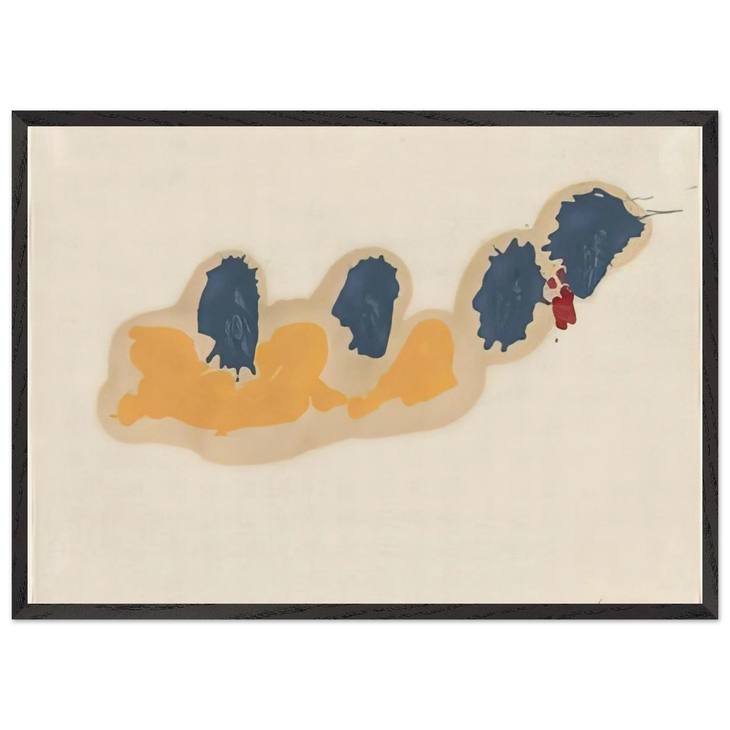 Helen Frankenthaler - April IV - 1960 Wall art - 40x50 cm / 16x20 inches - Fine Art Poster-canvas - -