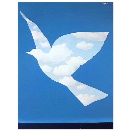 Rene Magritte - THE PROMISE 1966  75x100 cm / 30x40inches Fine Art Poster