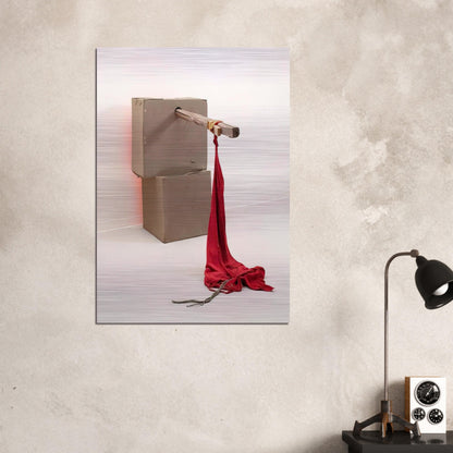 UNTITLED EARLY EGYPTIAN 1973 0 - Robert Rauschenberg Brushed Aluminum Print - 70x100 cm / 28x40 inches | Robert Rauschenberg Aluminum Print | Robert Rauschenberg Prints