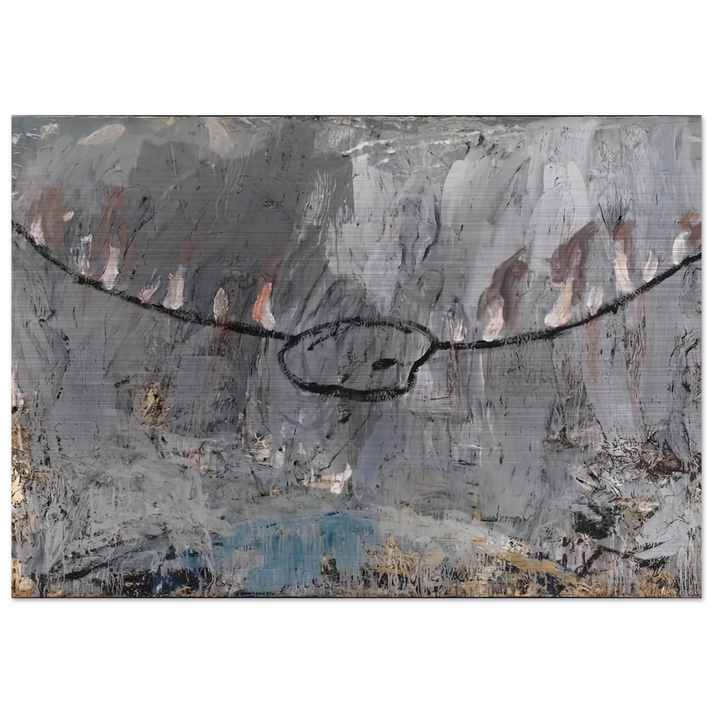 PALETTE 1981 - Anselm Kiefer Brushed Aluminum Print - 70x100 cm / 28x40 inches | Anselm Kiefer Aluminum Print | Anselm Kiefer Prints