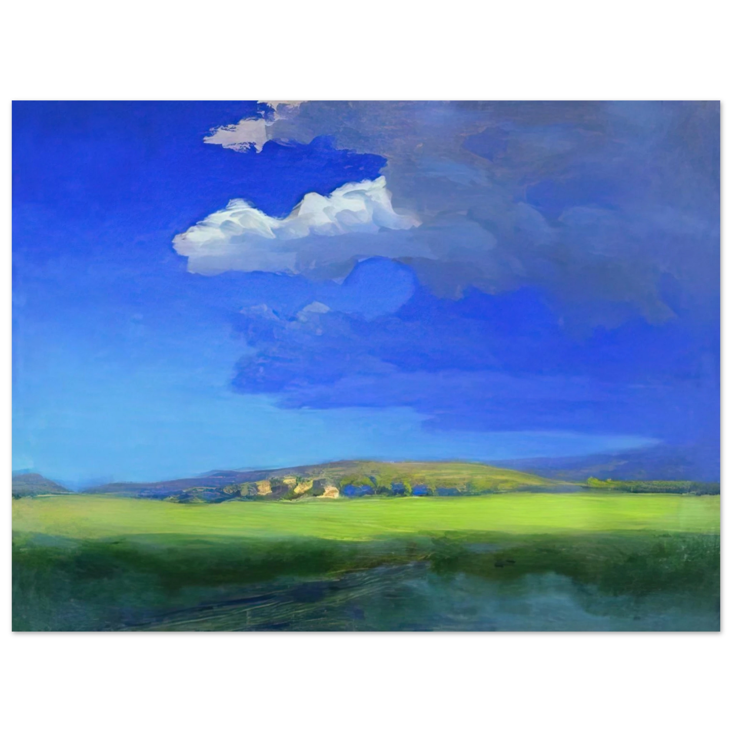 Arkhyp Kuindzhi - After the thunderstorm  75x100 cm / 30x40inches Fine Art Poster