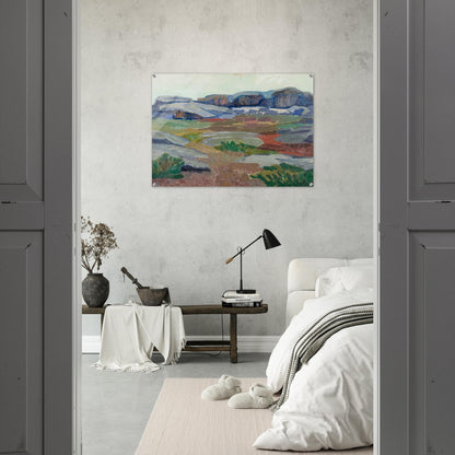 View from Pellinge - Expressionism - Tove Jansson Acrylic Print - 70x100 cm / 28x40″ inches | Tove Jansson Wall Art | Tove Jansson Prints