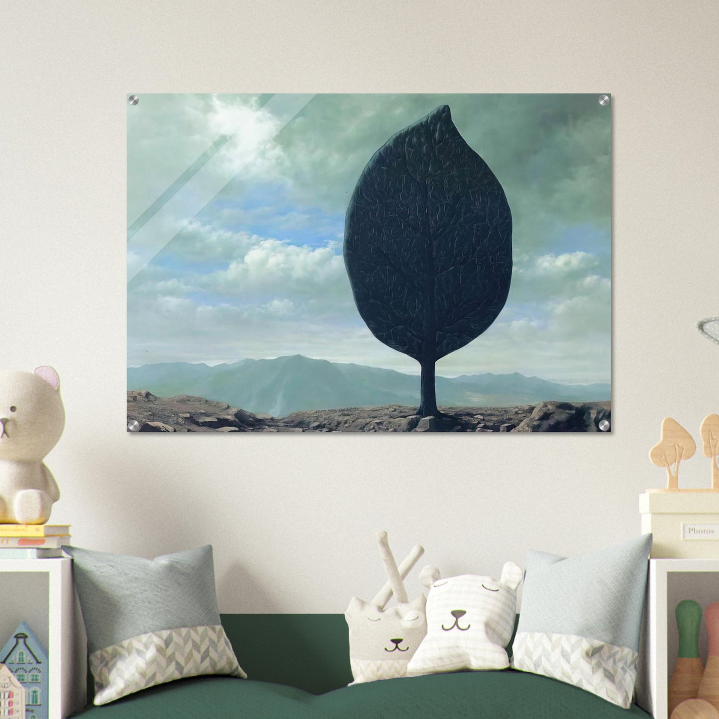 PLAIN OF AIR 1940 - Rene Magritte Acrylic Print - 70x100 cm / 28x40″ inches