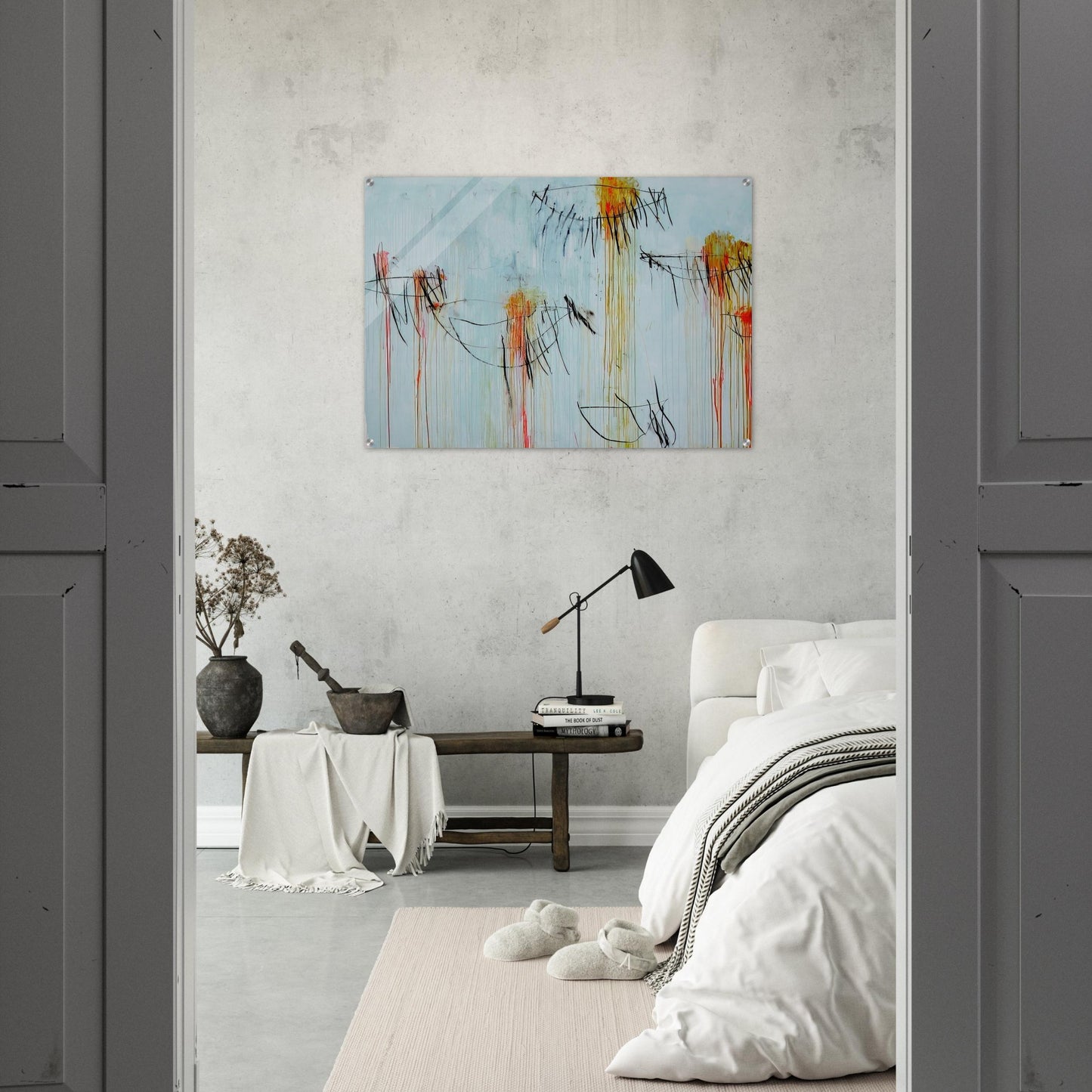 Lepanto, Part II - Cy Twombly Acrylic Print - 70x100 cm / 28x40″ inches | Cy Twombly Wall Art | Cy Twombly Prints