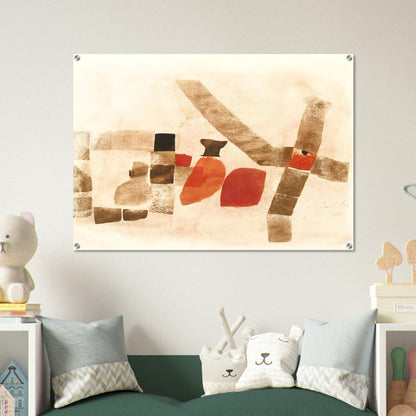 Dongo - 1964 - Julius Bissier Acrylic Print - 70x100 cm / 28x40″ inches