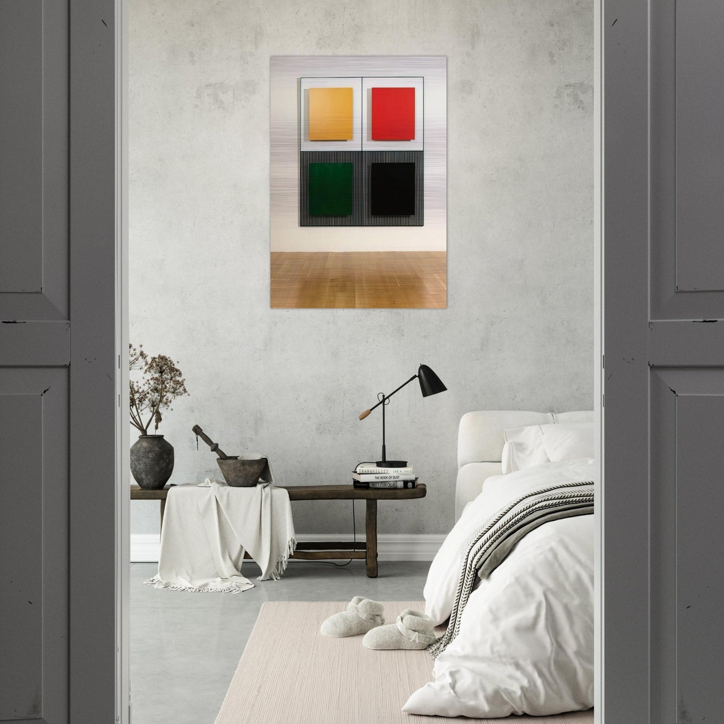 MARICHE 2 1997 - Jesus Rafael Soto Brushed Aluminum Print - 70x100 cm / 28x40 inches | Jesus Rafael Soto Aluminum Print | Jesus Rafael Soto Prints
