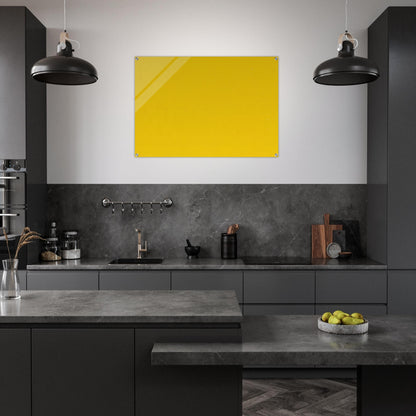 Yellow from the series Line Form Color - Ellsworth Kelly Acrylic Print - 70x100 cm / 28x40″ inches
