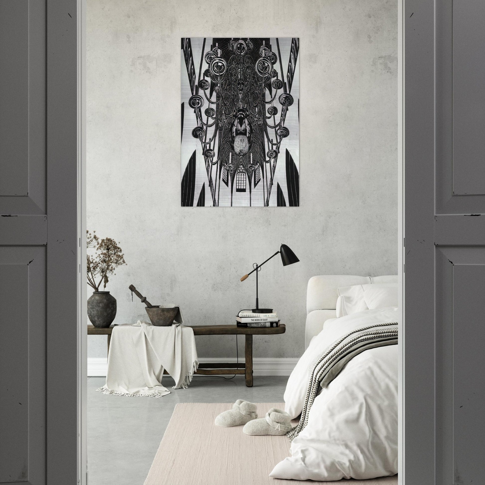 ESCHER (2) - MC Escher Brushed Aluminum Print - 70x100 cm / 28x40 inches | MC Escher Aluminum Print | MC Escher Prints