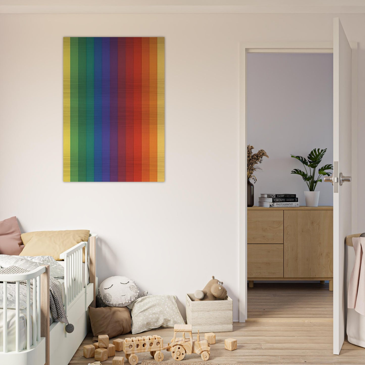 Spectrum IV - Ellsworth Kelly Brushed Aluminum Print - 70x100 cm / 28x40 inches | Ellsworth Kelly Aluminum Print | Ellsworth Kelly Prints