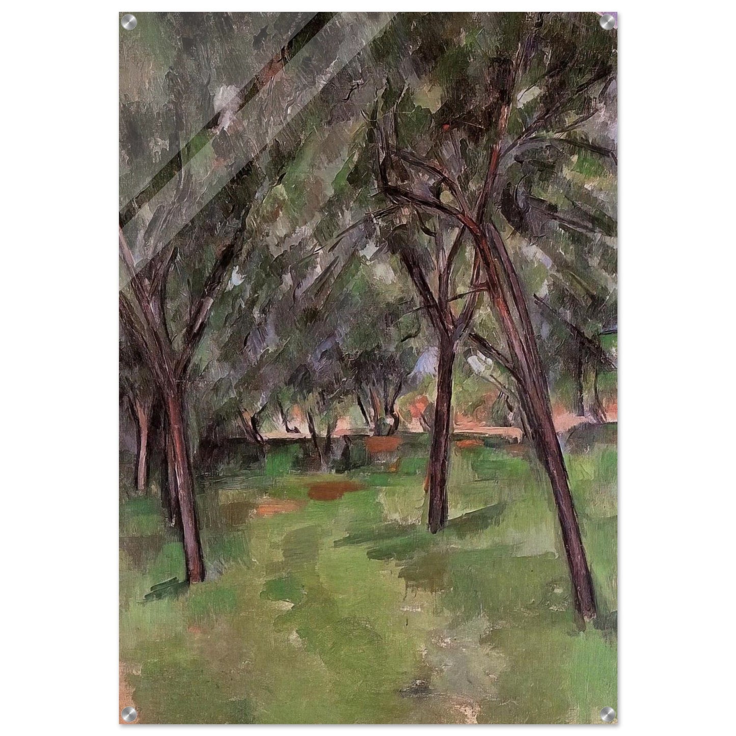 A Close - Paul Cézanne Acrylic Print - 70x100 cm / 28x40″ inches | Paul Cézanne Wall Art | Paul Cézanne Prints