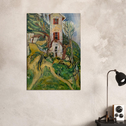 WHITE HOUSE 1918 - Chaim Soutine Brushed Aluminum Print - 70x100 cm / 28x40 inches | Chaim Soutine Aluminum Print | Chaim Soutine Prints