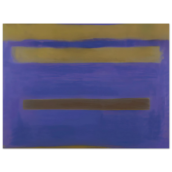 Esteban Vicente - UNTITLED 1980 1  75x100 cm / 30x40inches Fine Art Poster