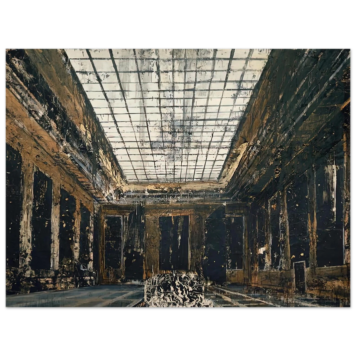 Anselm Kiefer - INTERIOR 1981  75x100 cm / 30x40inches Fine Art Poster