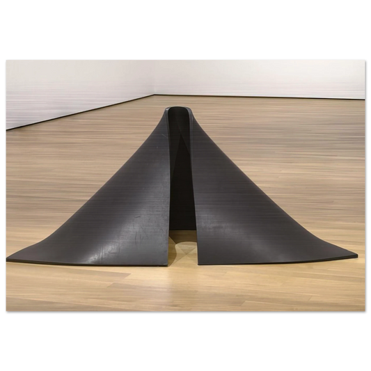 TO LIFT 1967 - Richard Serra Brushed Aluminum Print - 70x100 cm / 28x40 inches | Richard Serra Aluminum Print | Richard Serra Prints