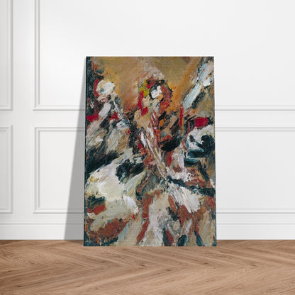STUDY AFTER TITIAN I - Frank Auerbach Brushed Aluminum Print - 70x100 cm / 28x40 inches | Frank Auerbach Aluminum Print | Frank Auerbach Prints