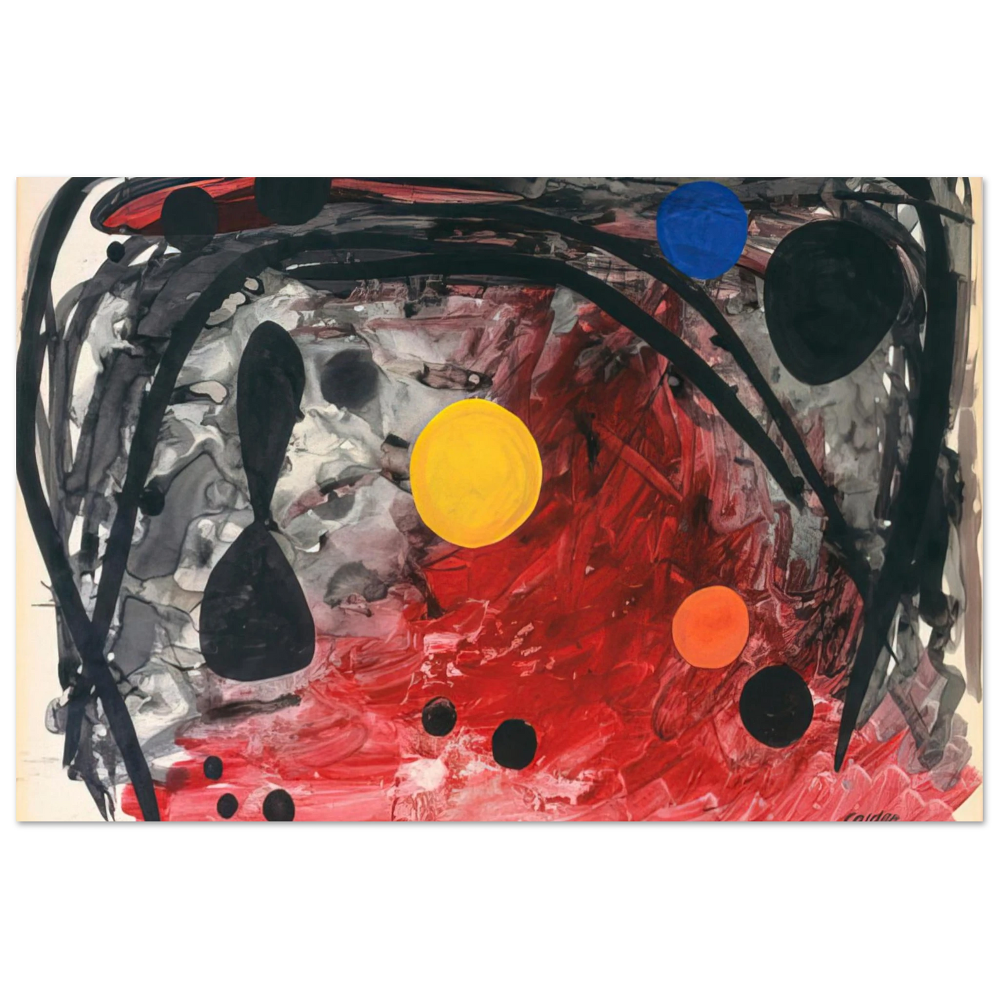 Alexander Calder - UNTITLED 1946 Fine Art Poster