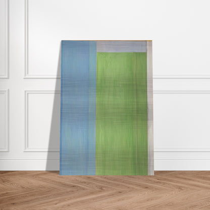 Ocean Park #45 - Richard Diebenkorn Brushed Aluminum Print - 70x100 cm / 28x40 inches | Richard Diebenkorn Aluminum Print | Richard Diebenkorn Prints