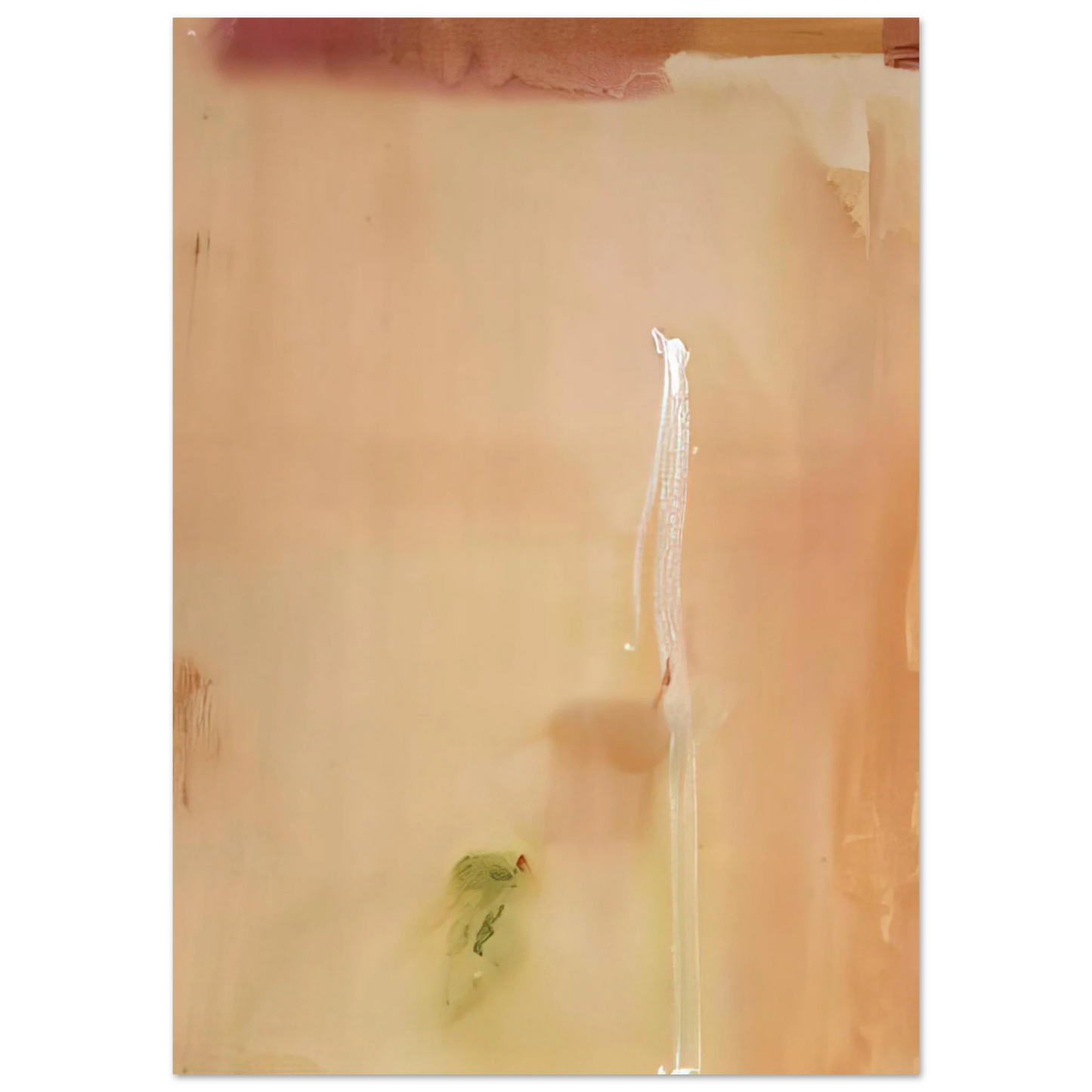 Helen Frankenthaler - Dawn Stroke - 1977 Wall art - 30x45 cm / 12x18 inches - Premium Wooden Framed Poster With Fine Art Paper-canvas - Wood frame