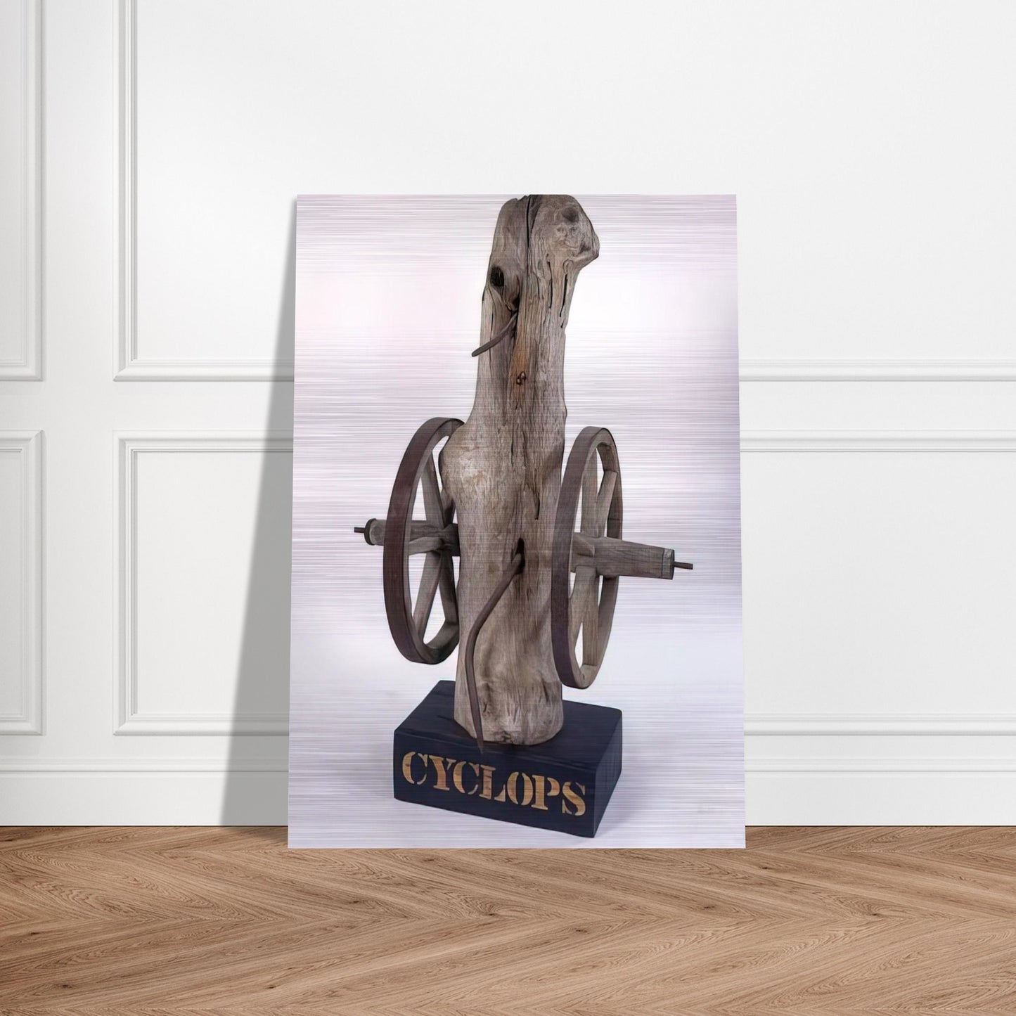 Cyclops - Robert Indiana Brushed Aluminum Print - 70x100 cm / 28x40 inches | Robert Indiana Aluminum Print | Robert Indiana Prints