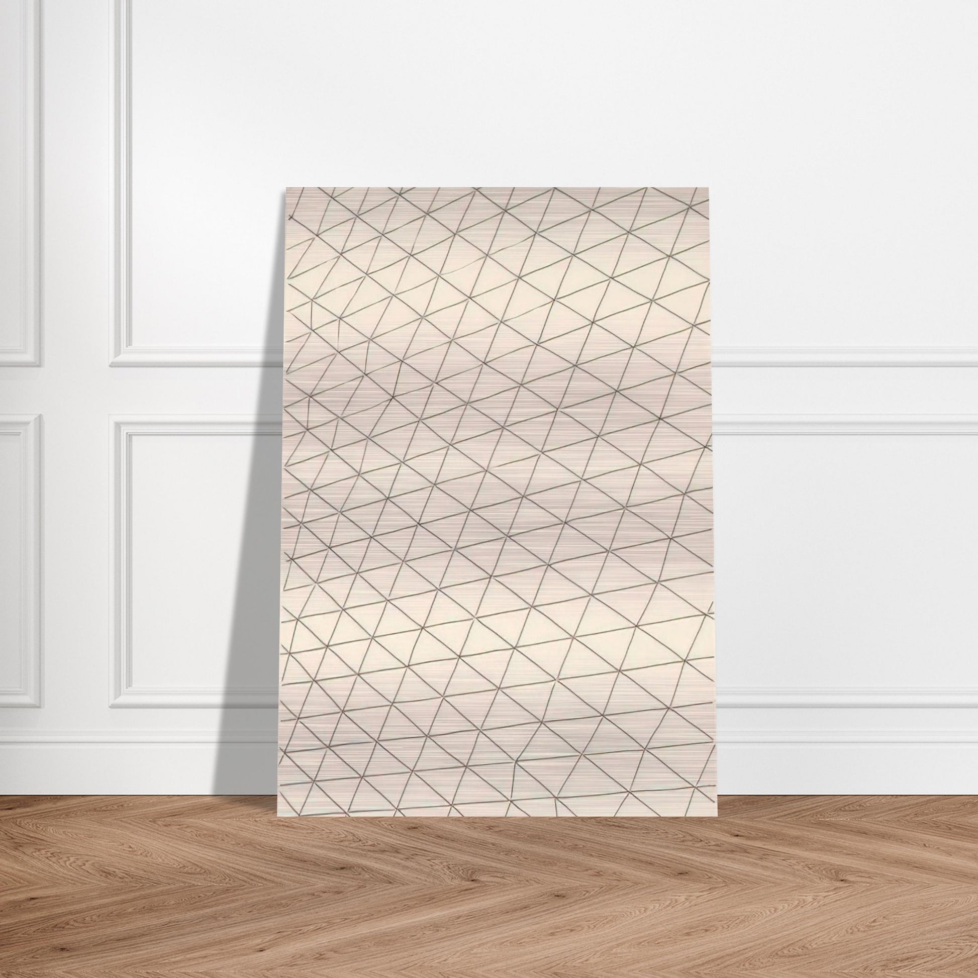 Untitled - 1969 - Gego Brushed Aluminum Print - 70x100 cm / 28x40 inches | Gego Aluminum Print | Gego Prints