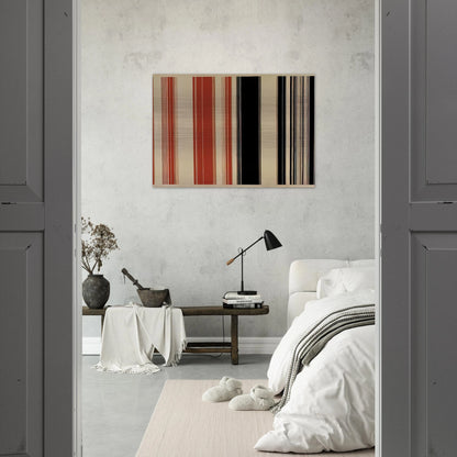 Algeria - 1982 - Gene Davis Brushed Aluminum Print - 70x100 cm / 28x40 inches | Gene Davis Aluminum Print | Gene Davis Prints