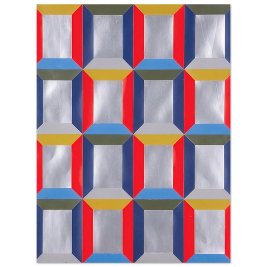 Miriam Schapiro - St. Marks 16 Frames - 1967  75x100 cm / 30x40inches Fine Art Poster