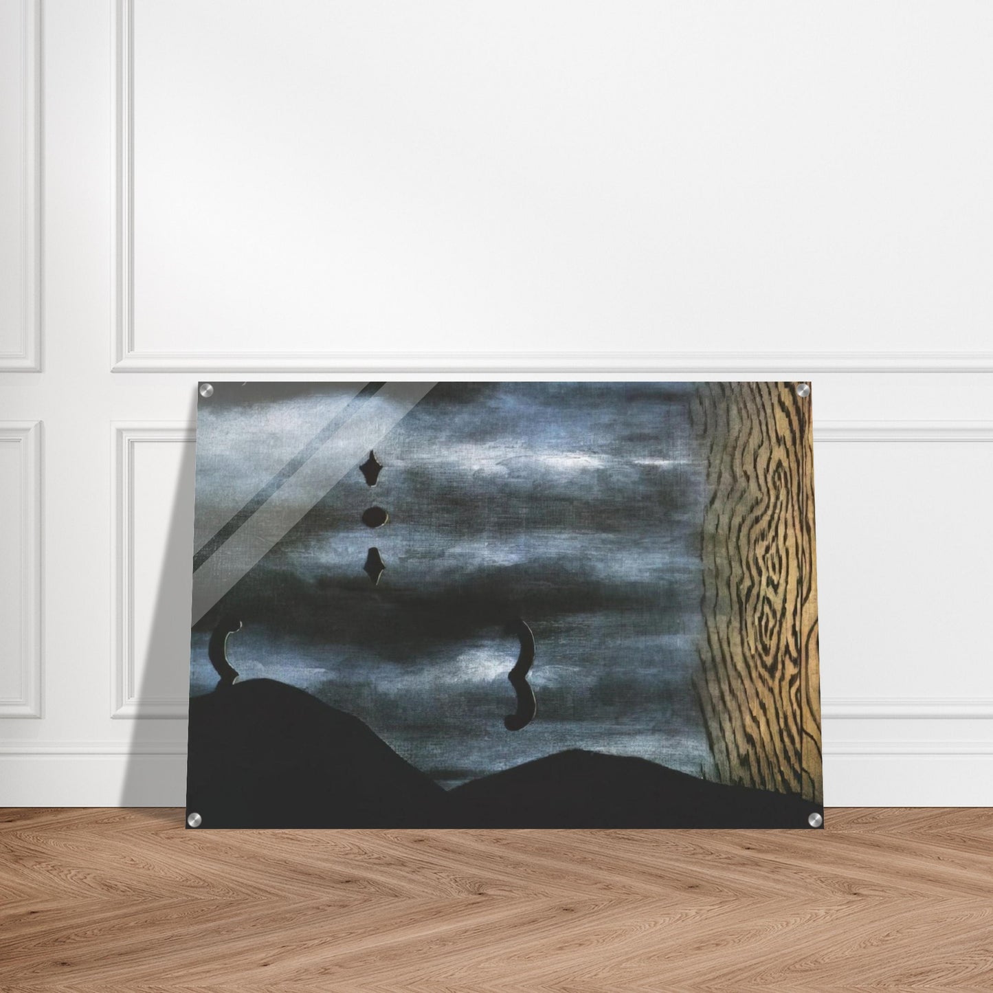 THE LINING OF SLEEP 1928 - Rene Magritte Acrylic Print - 70x100 cm / 28x40″ inches