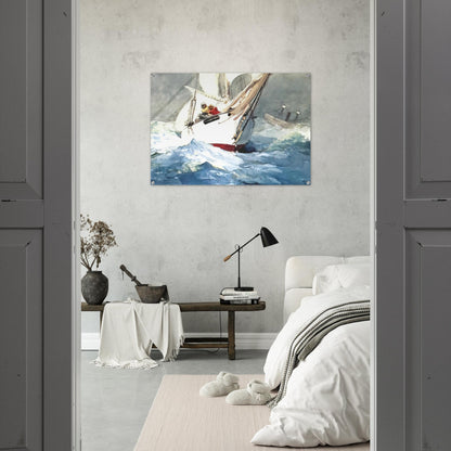 DIAMOND SHOAL - Winslow Homer Acrylic Print - 70x100 cm / 28x40″ inches