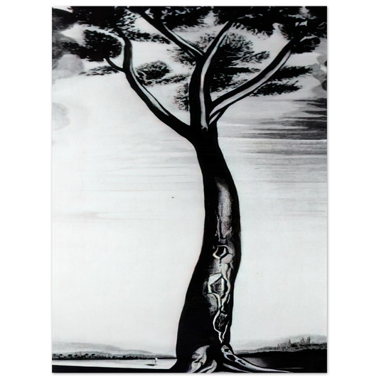 Salvador Dali - THE TREE  75x100 cm / 30x40inches Fine Art Poster