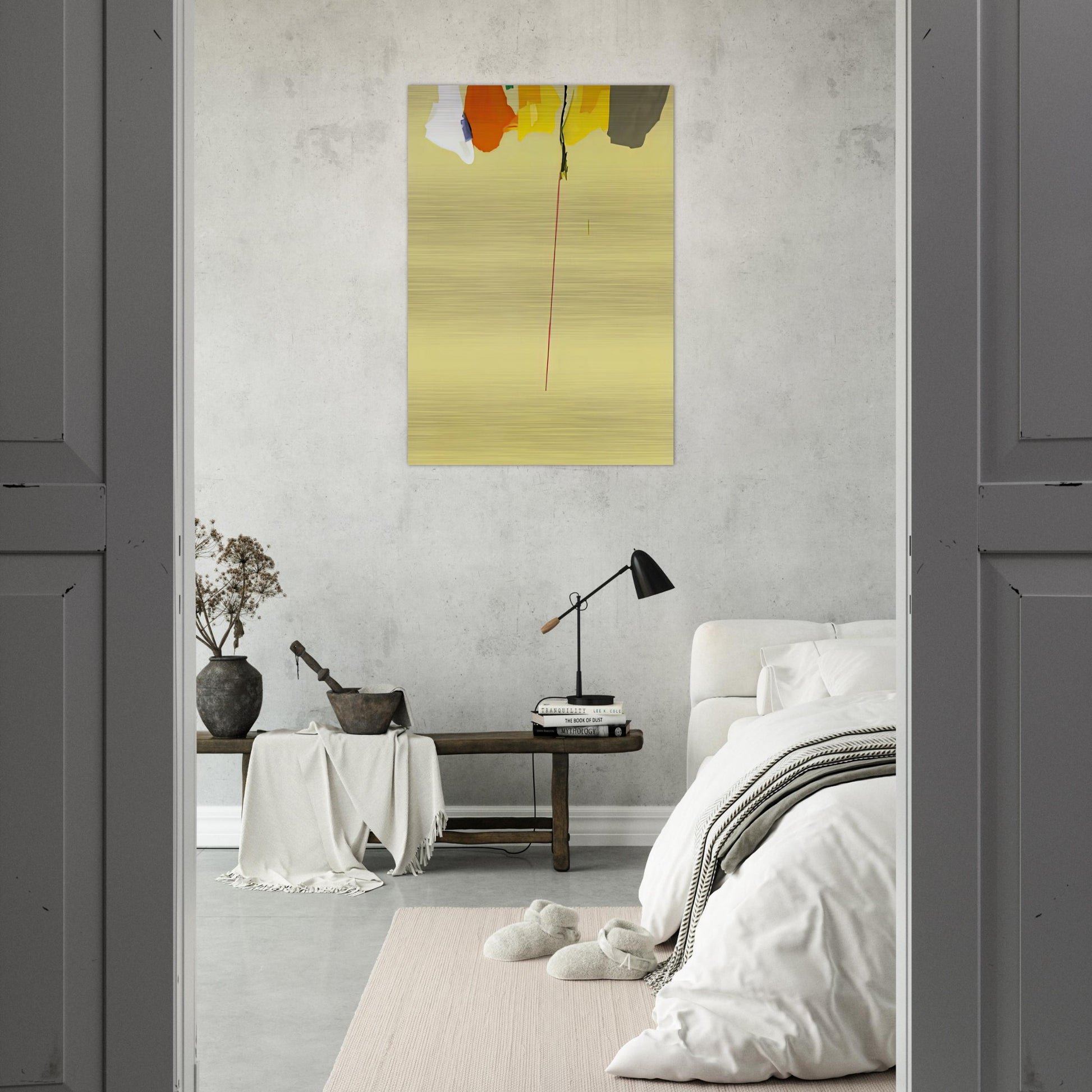 Rapunzel, 1974- - Helen Frankenthaler Brushed Aluminum Print - 70x100 cm / 28x40 inches | Helen Frankenthaler Aluminum Print | Helen Frankenthaler Prints