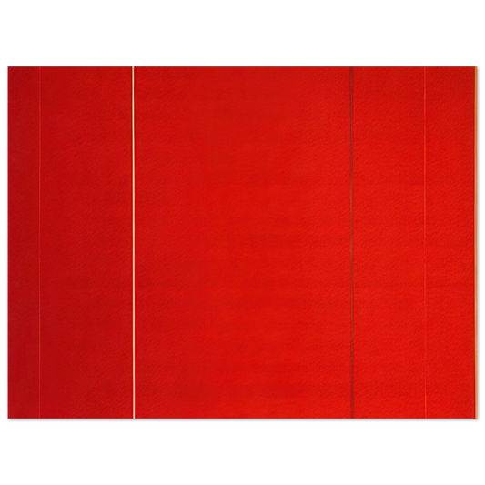 Barnett Newman - Vir Heroicus Sublimis  75x100 cm / 30x40inches Fine Art Poster