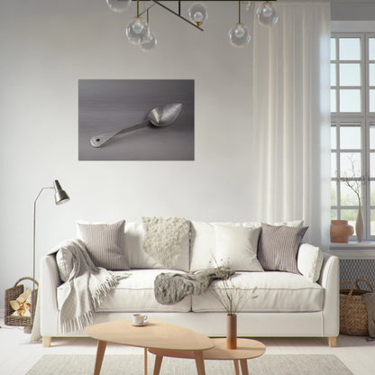 SERVING SPOON 1945 - Alexander Calder Brushed Aluminum Print - 70x100 cm / 28x40 inches | Alexander Calder Aluminum Print | Alexander Calder Prints