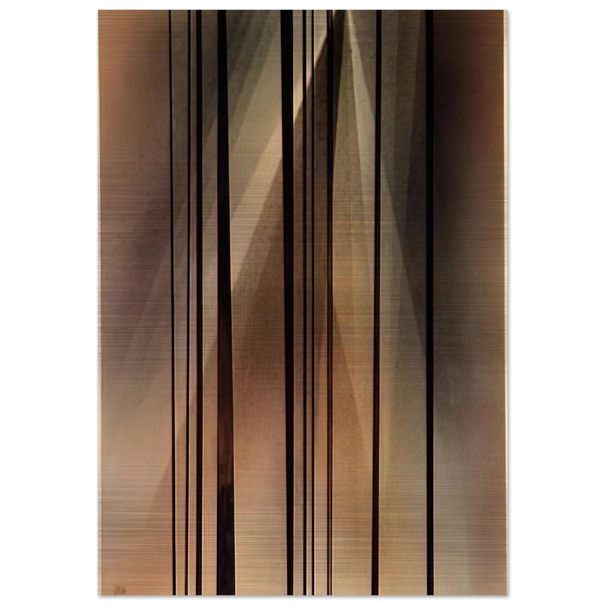 CROSSING 1928 - Wassily Kandinsky Brushed Aluminum Print - 70x100 cm / 28x40 inches | Wassily Kandinsky Aluminum Print | Wassily Kandinsky Prints