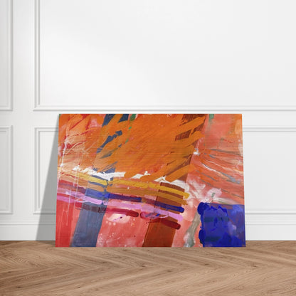 Renfrew - 1983 - Albert Irvin Brushed Aluminum Print - 70x100 cm / 28x40 inches | Albert Irvin Aluminum Print | Albert Irvin Prints