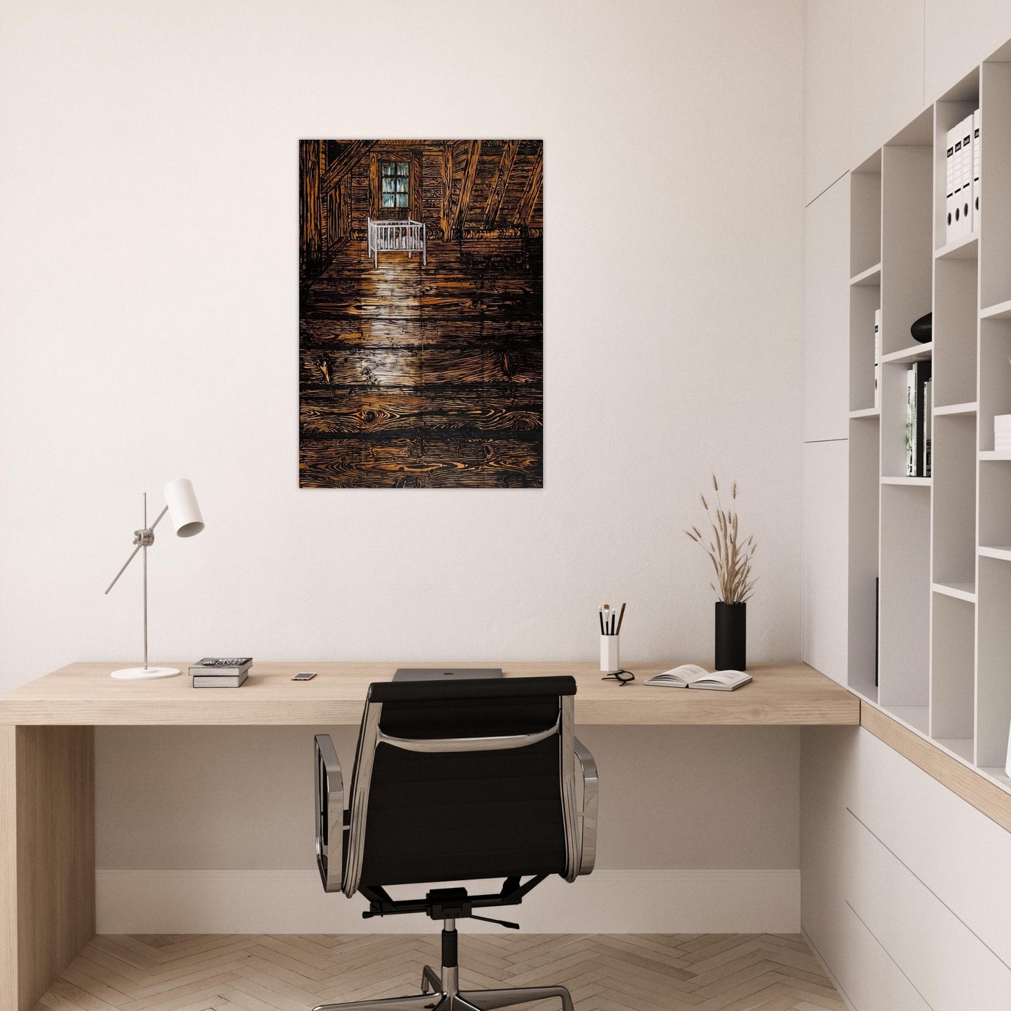 PARSIFAL I 1973 - Anselm Kiefer Brushed Aluminum Print - 70x100 cm / 28x40 inches | Anselm Kiefer Aluminum Print | Anselm Kiefer Prints