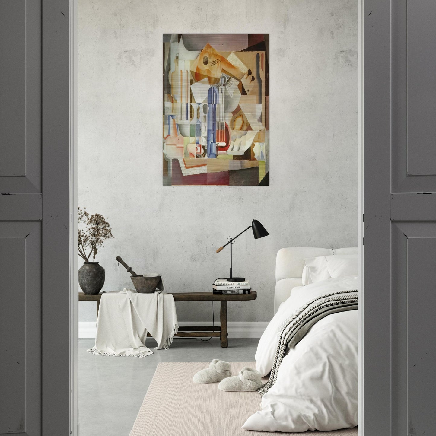 CRYSTALLINE STILL LIFE - Salvador Dali Brushed Aluminum Print - 70x100 cm / 28x40 inches | Salvador Dali Aluminum Print | Salvador Dali Prints