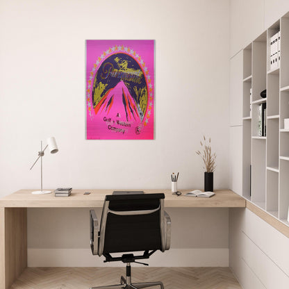 Paramount - Andy Warhol Brushed Aluminum Print - 70x100 cm / 28x40 inches | Andy Warhol Aluminum Print | Andy Warhol Prints
