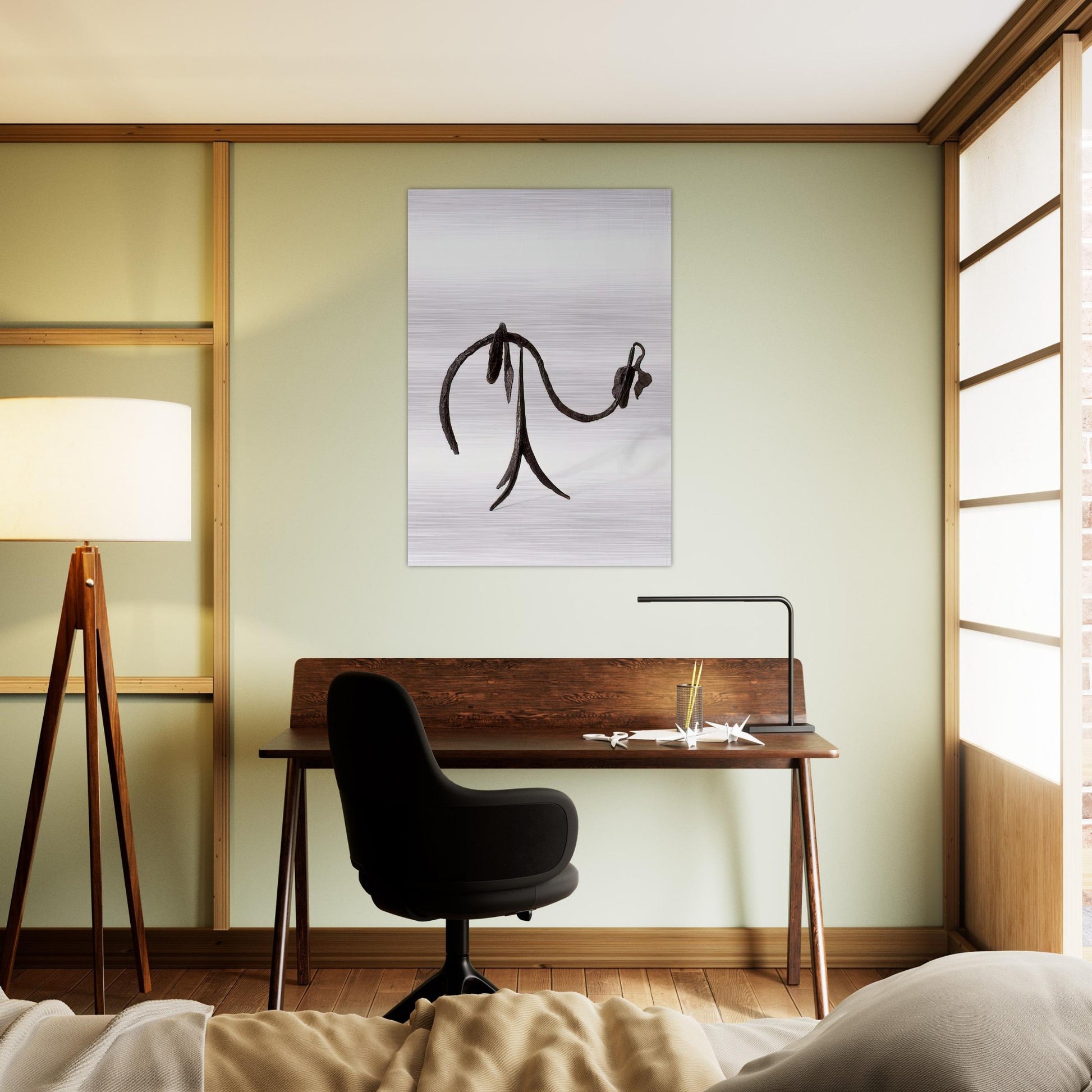 THE VINE 1944 - Alexander Calder Brushed Aluminum Print - 70x100 cm / 28x40 inches | Alexander Calder Aluminum Print | Alexander Calder Prints