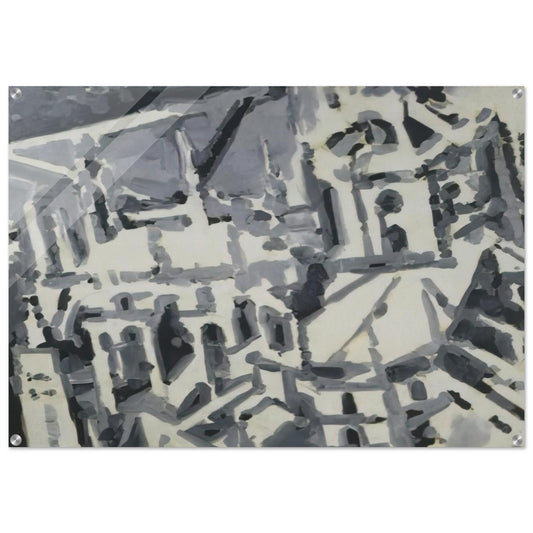 TOWNSCAPE M9 1968 - Gerhard Richter Acrylic Print - 70x100 cm / 28x40″ inches