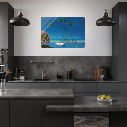 Chillside - Hiroshi Nagai Acrylic Print - 70x100 cm / 28x40″ inches | Hiroshi Nagai Wall Art | Hiroshi Nagai Prints