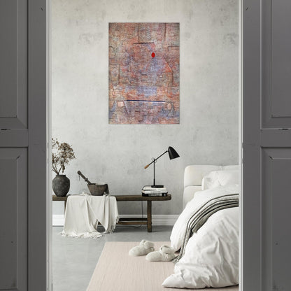 CACODEMONIC 1916 - Paul Klee Brushed Aluminum Print - 70x100 cm / 28x40 inches | Paul Klee Aluminum Print | Paul Klee Prints