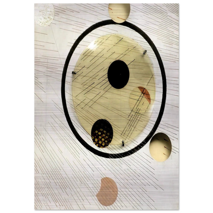 Space Modulator Experiment, Aluminum 5 - Laszlo Moholy-Nagy Brushed Aluminum Print - 70x100 cm / 28x40 inches | Laszlo Moholy-Nagy Aluminum Print | Laszlo Moholy-Nagy Prints