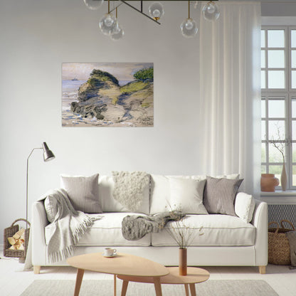 Oregon Coast - Childe Hassam Brushed Aluminum Print - 70x100 cm / 28x40 inches | Childe Hassam Aluminum Print | Childe Hassam Prints