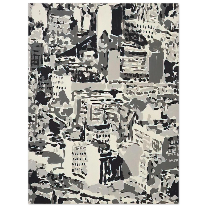 Gerhard Richter - TOWNSCAPE 1969  75x100 cm / 30x40inches Fine Art Poster
